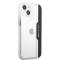AMG Coque arrière rigide pour iPhone 13 Mini - Electroplated Black & White - Transparent