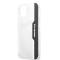 AMG Coque arrière rigide pour iPhone 13 Mini - Electroplated Black & White - Transparent