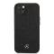 Mercedes-Benz pour iPhone 13 Mini - Real Leather  Perforated - Noir