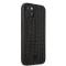 Mercedes-Benz pour iPhone 13 Mini - Real Leather  Meshed - Noir