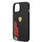Ferrari coque arrière rigide pour iPhone 14 - Big SF Logo - Noir