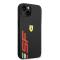 Ferrari coque arrière rigide pour iPhone 14 Plus - Big SF Logo - Noir