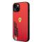 Ferrari coque arrière rigide pour iPhone 14 Plus - Big SF Logo - Rouge
