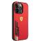 Ferrari coque arrière rigide pour iPhone 14 Pro - Big SF Logo - Rouge