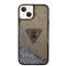 Guess Coque arrière rigide pour iPhone 14 Plus - Liquid Glitter - Translucide - Noir
