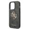 Guess coque arrière rigide pour iPhone 14 Pro Max - Collection 4G - Big Metal Logo - Gris
