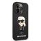Karl Lagerfeld pour iPhone 14 Pro - Ikonik NFT Karl - Magsafe Compatible - Noir