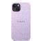 Guess coque arrière rigide pour iPhone 14 Plus - Saffiano - Violet