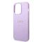 Guess coque arrière rigide pour iPhone 14 Pro Max - Saffiano - Violet