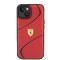 Ferrari Coque arrière TPU pour iPhone 15 - Twist - Rouge