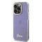 Guess Coque arrière TPU pour iPhone 15 Pro - Faceted Mirror - Disco Purple