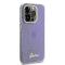 Guess Coque arrière TPU pour iPhone 15 Pro - Faceted Mirror - Disco Purple