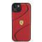 Ferrari Coque arrière TPU pour iPhone 15 Plus - Twist - Rouge