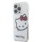 Hello Kitty Coque arrière pour iPhone 15 Pro - Kitty Head - Blanc