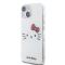 Hello Kitty Coque arrière pour iPhone 15 - Kitty Face - Blanc