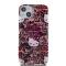 Hello Kitty Coque arrière pour iPhone 15 Plus - Graffiti Tags - Rose