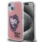 Hello Kitty Coque arrière pour iPhone 15 - Graffiti Guitar - Rose