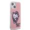 Hello Kitty Coque arrière pour iPhone 15 - Graffiti Guitar - Rose