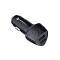 FORCELL CARBON chargeur voiture USB QC 3.0 18W + USB QC 3.0 18W CC50-2A36W noir (Total 36W)