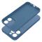 Coque en silicone Mag Cover compatible avec MagSafe pour iPhone 14 PRO MAX bleu