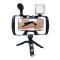 Selfie combiné avec trépied pour diffusion en direct avec flash LED et micro et télécommande TL-49T