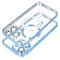 Coque couverture Electro Mag compatible avec MagSafe pour iPhone 14 PRO MAX bleu