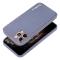 Coque Leather Case pour iPhone 15 Bleu