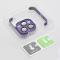 Coque mini pare-chocs avec protection d'îlot de caméra pour iPhone 15 PRO violet foncé