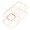 Coque par bordure de couleur compatible avec MagSafe pour iPhone 15 PRO MAX rose