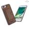 Pierre Cardin silicone coque marron pour Apple iPhone 7/8 Plus (8719273130506)