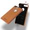 Pierre Cardin Coque cuir véritable pour Apple iPhone 7/8 Plus - Marron 