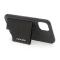 Pierre Cardin Coque arrière cuir véritable pour Apple iPhone 11 - Noir  