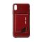 Pierre Cardin silicon coque pour iPhone Xs Max - Rouge (8719273277942)