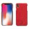 Pierre Cardin silicon coque pour iPhone Xs Max - Rouge (8719273277980)