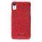 Pierre Cardin silicon coque pour iPhone XR - Rouge