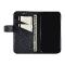 Pierre Cardin Etui pour iPhone 13 Mini   - Porte-cartes pour 3 cartes - Fermeture magnétique - Noir
