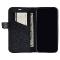 Pierre Cardin Etui pour iPhone 13 Pro Max   - Porte-cartes pour 3 cartes - Fermeture magnétique - Noir