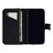 Pierre Cardin Etui pour iPhone 13 Pro  - Porte-cartes pour 6 cartes - Fermeture magnétique - Noir