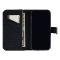 Pierre Cardin Etui pour iPhone 13 Pro Max   - Porte-cartes pour 6 cartes - Fermeture magnétique - Noir