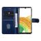 UNIQ Accessory Étui pour Samsung Galaxy A24 - Porte-cartes pour 3 cartes - Fermeture magnétique -Bleu