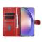 UNIQ Accessory Étui pour Samsung Galaxy A54 5G - Porte-cartes pour 3 cartes - Fermeture magnétique -Rouge