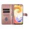 UNIQ Accessory Étui pour Samsung Galaxy A04 - Porte-cartes pour 3 cartes - Fermeture magnétique -Rose Gold
