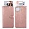 UNIQ Accessory Étui pour Samsung iPhone 15 Plus - Porte-cartes pour 3 cartes - Fermeture magnétique -Rose Gold