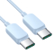 Câble USB C - USB C 100W 1,2m Joyroom  - Bleu