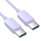 Câble USB C - USB C 100W 1,2m Joyroom  - Violet