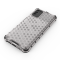 Honeycomb Coque armor cover avec TPU Bumper pour Xiaomi Poco M3 transparent
