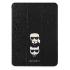 Karl Lagerfeld CK Étui pour iPad 11" Pro 2021 noir/noir Saffiano Karl &Choupette