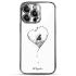 Coque en silicone Kingxbar Wish Series avec cristaux pour iPhone 15 Pro Max - argent