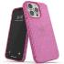 Adidas OR Protective pour iPhone 13 Pro / 13 6,1 Clear Coque Glitter pink/pink 47121