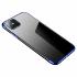 Coque  Gel TPU Electroplating frame Cover pour iPhone 12 Pro Max blue